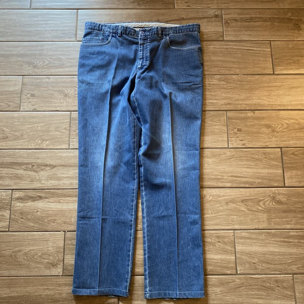 Brioni | Italy | Marmolada | Bleached | Straight Leg | Designer | Jeans | 40 R